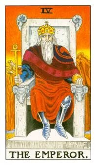皇帝 The Emperor 塔罗牌牌面