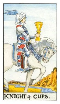 圣杯骑士 Knight of Cups 塔罗牌牌面
