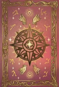 星空神秘风格卡背